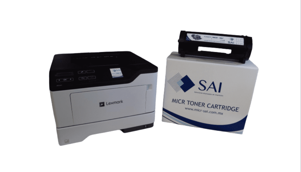 solución impresión con tinta magnética para cheques