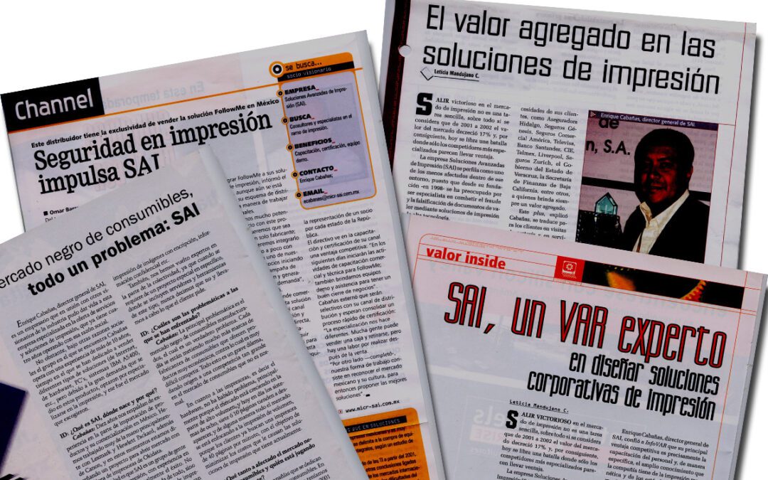 SAI «El líder en soluciones de impresión»